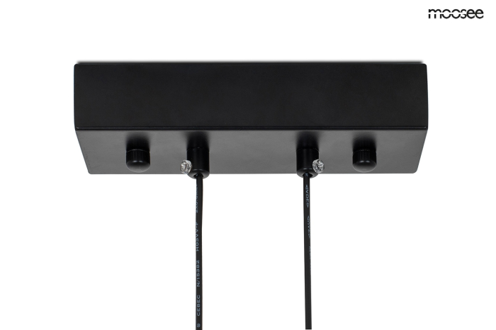Pendul Alure Line Twin 90x20x83 cm, Metal Negru - Moosee [6]
