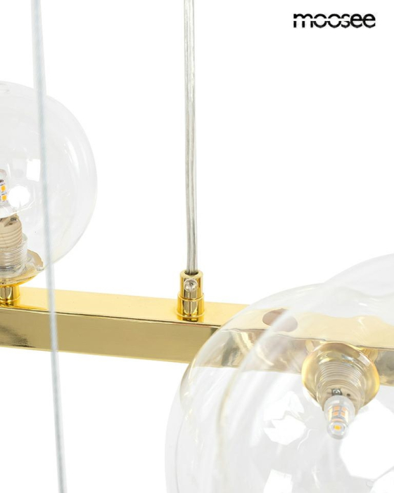 Pendul Alure Oval 120x55x270 cm, Auriu Lucios - Moosee [5]