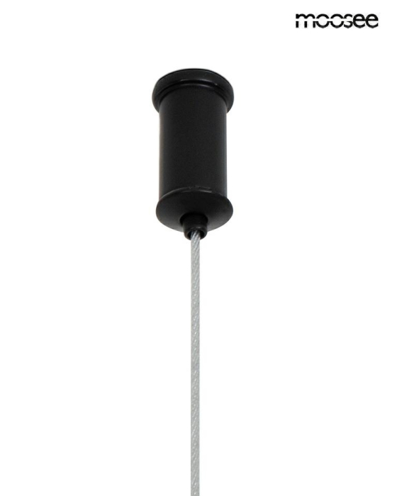 Pendul Alure Oval 120x55x270 cm, Oțel Negru - Moosee [7]