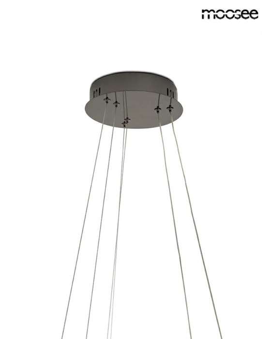 Pendul Anillo 2 80x40x28 cm, Metal și Aluminiu Crom - Moosee [5]