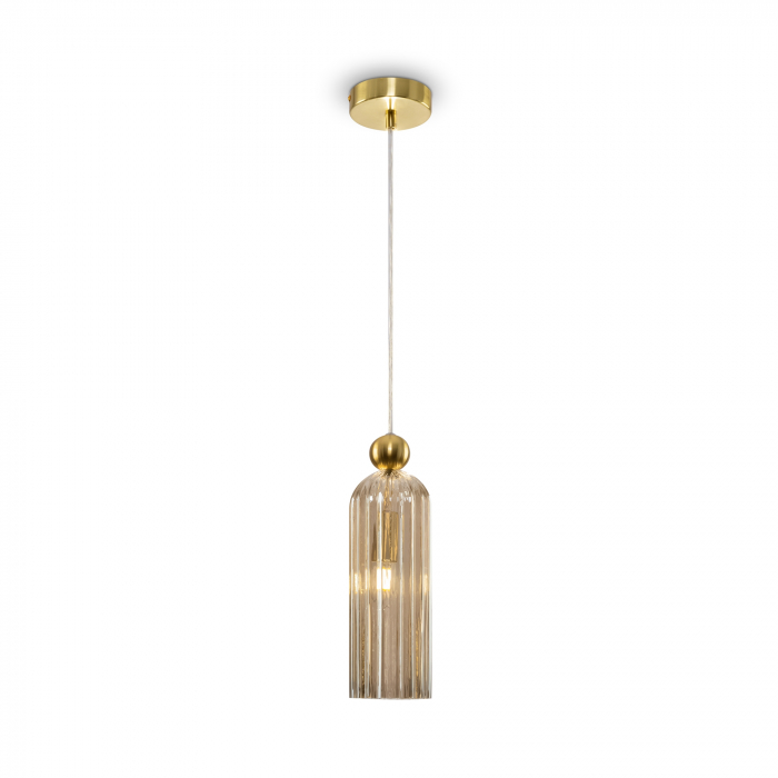 Pendul Antic MOD302PL-01CG, 1xE14, auriu+cognac, IP20, Maytoni [1]