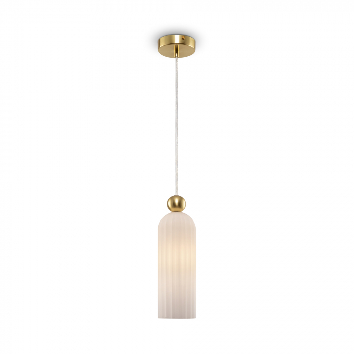 Pendul Antic MOD302PL-01W, 1xE14, auriu+alb, IP20, Maytoni [1]