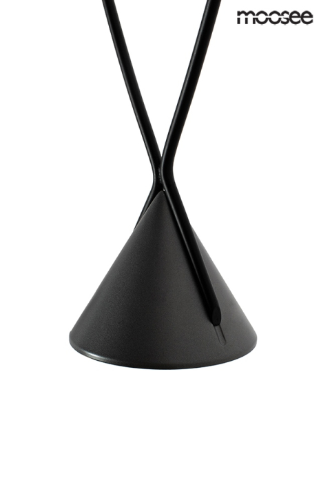 Pendul Atlas 3 110x8,5x240 cm, Aluminiu și Metal Negru - Moosee [6]