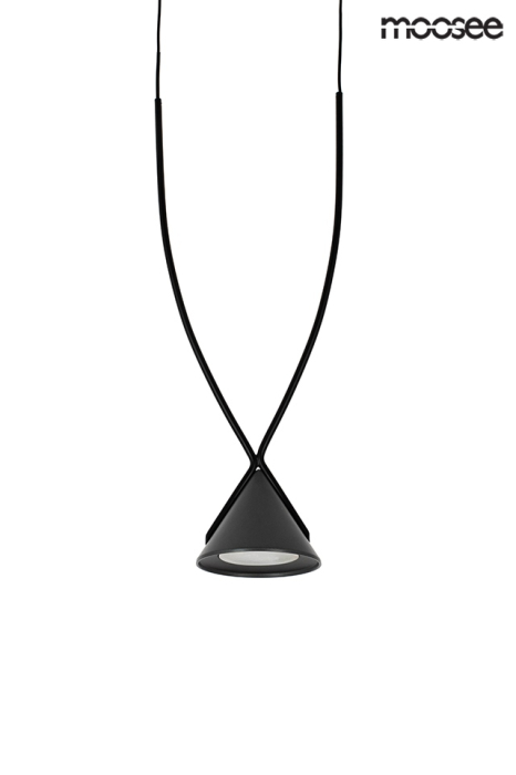 Pendul Atlas 3 110x8,5x240 cm, Aluminiu și Metal Negru - Moosee [2]