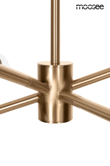 Pendul Aura 6 95x90x240 cm, Sticlă Auriu - Moosee [5]