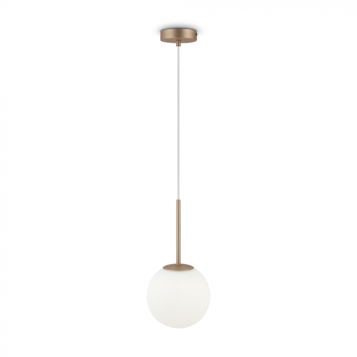 Pendul Basic Form MOD321PL-01G2, 1xE14, auriu+alb, IP20, Maytoni [1]