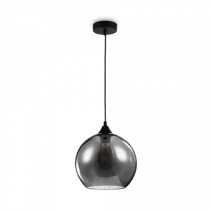 Pendul Bergen T314-11-B, 1xE27, negru+fumuriu, IP20, Maytoni [1]