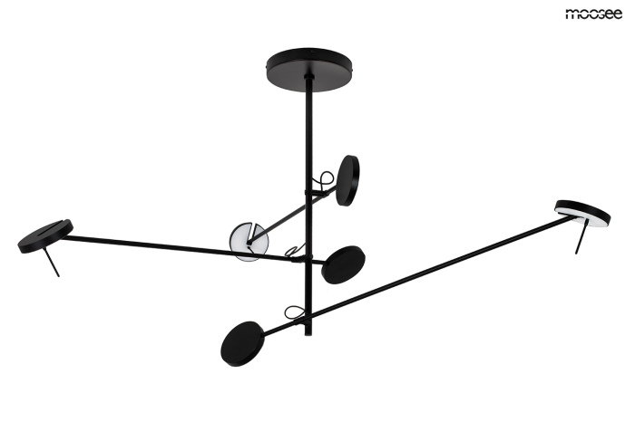 Pendul Bobbie 3 120x120x80 cm, Oțel Negru - Moosee [3]