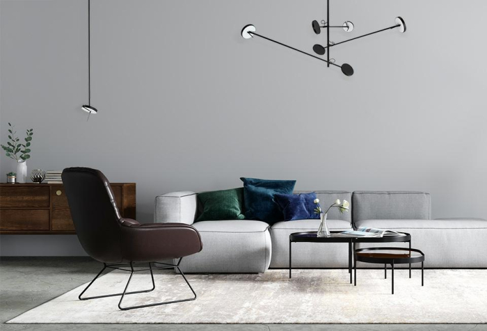 Pendul Bobbie 3 120x120x80 cm, Oțel Negru - Moosee [10]