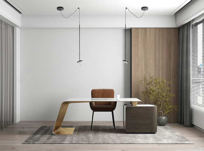 Pendul Bobbie 45x15x240 cm, Oțel Negru - Moosee [7]