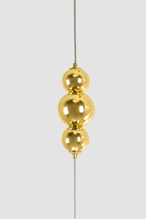 Pendul Butterfly Disc 5 45x45x240 cm, Auriu - Moosee [5]