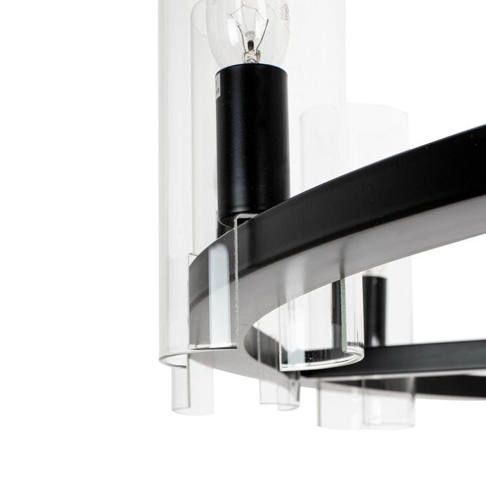 Pendul Candel Crown, Oțel Negru - Kare Design [5]