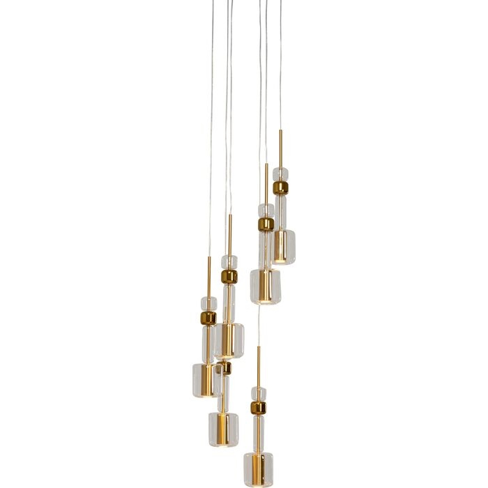 Pendul Candy Bar 44x44x160 cm, Sticlă Auriu - Kare Design [2]