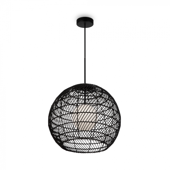 Pendul Cane MOD204PL-01B, 1xG9, alb+negru, IP20, Maytoni [1]