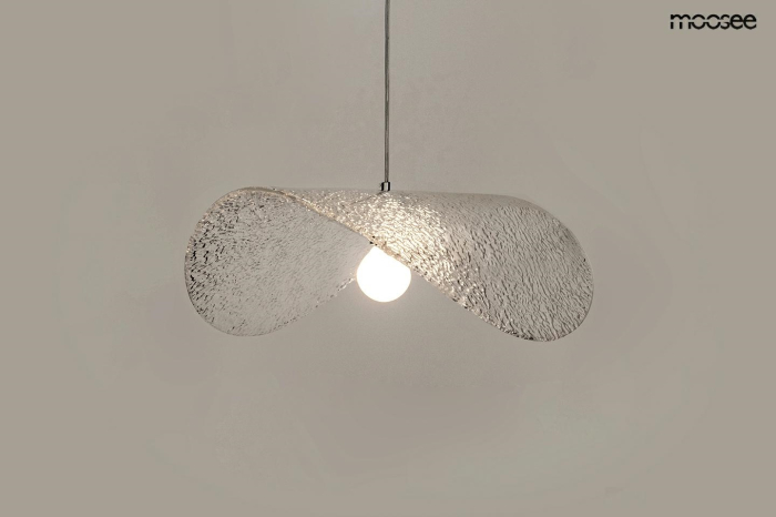 Pendul Capello Fi 40x30x215 cm, Material Ușor și Transparent Subtil, Strălucitor - Moosee [2]