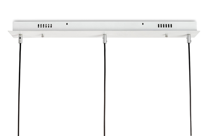 Pendul Capri Line 3 120x60x273 cm, Abajururi din Sticlă și Aluminiu Anodizat Auriu - Moosee [5]
