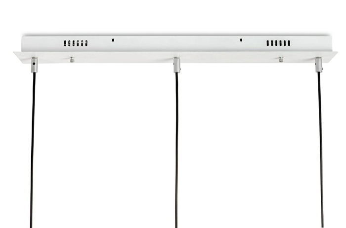 Pendul Capri Line 3 120x60x273 cm, Sticlă și Aluminiu Anodizat Auriu, Alb - Moosee [6]