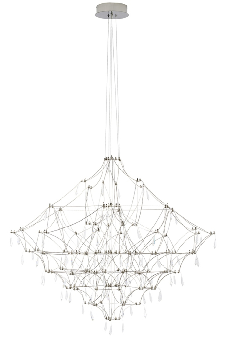Pendul Constelation 77x77x262 cm, Oțel Satinat - Moosee [2]