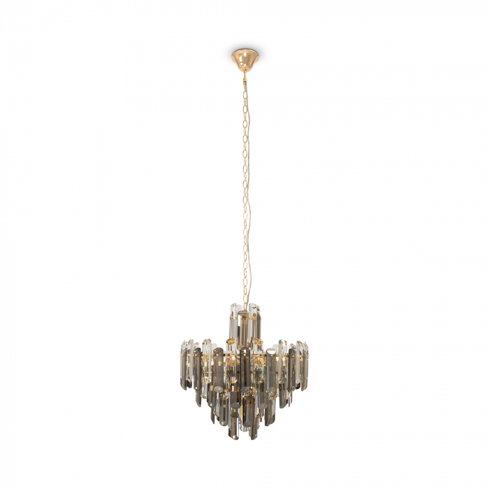 Candelabru Flare DIA200PL-06G, 6xE14, auriu+transparent, IP20, Maytoni [4]