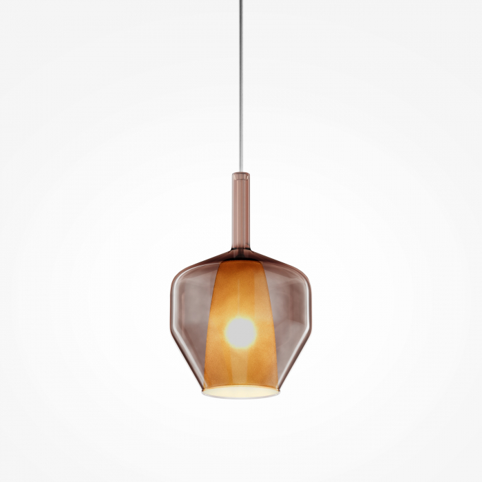 Pendul Duality MOD271PL-01B6, 1xE27, negru+maro, IP20, Maytoni [2]
