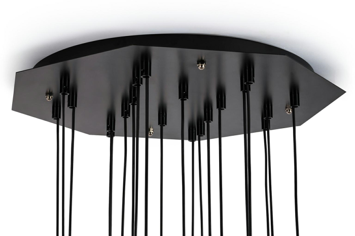 Pendul Flusso 20 115x115x280 cm, Negru - Moosee [8]