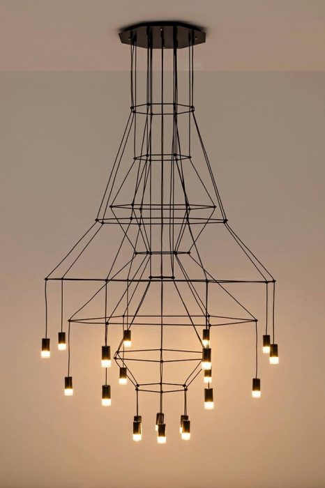 Pendul Flusso 20 115x115x280 cm, Negru - Moosee [9]