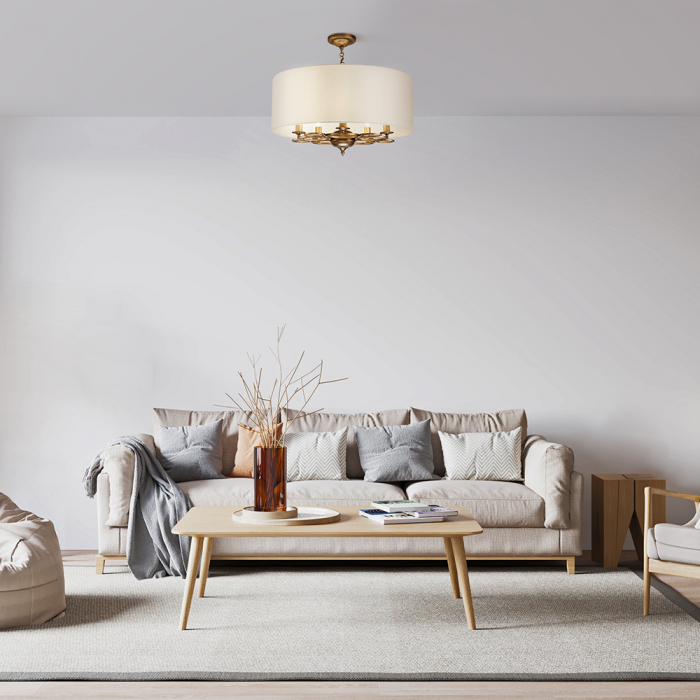 Lustra Anna H007PL-05G, 5xE14, crem+alba, IP20, Maytoni [2]