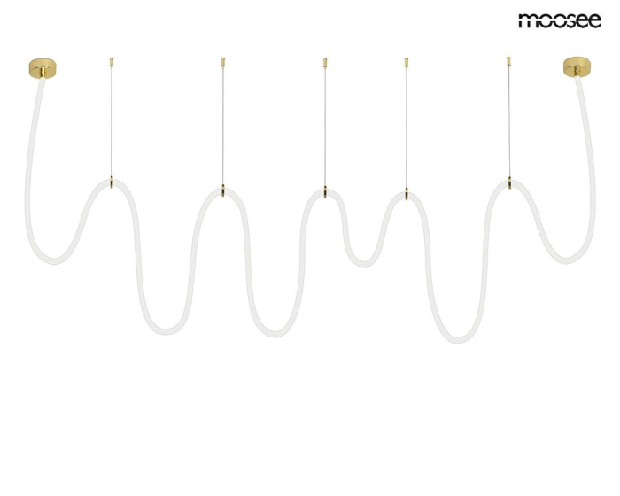 Pendul Lasso 1000 400x10x600 cm, Oțel Auriu - Moosee [7]