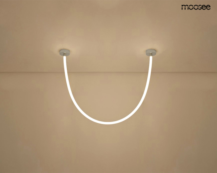 Pendul Lasso 200 100x10x100 cm, Oțel Argintiu - Moosee [5]