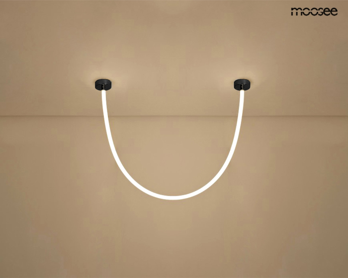 Pendul Lasso 200 100x10x100 cm, Oțel Negru - Moosee [5]