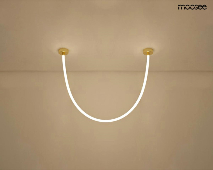 Pendul Lasso 200 200x100x100 cm, Oțel Auriu - Moosee [2]