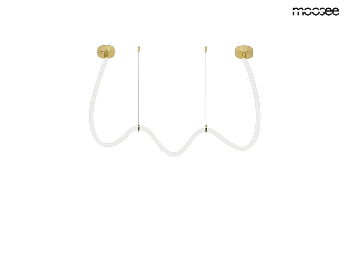 Pendul Lasso 400 400x100x300 cm, Oțel Auriu - Moosee [7]