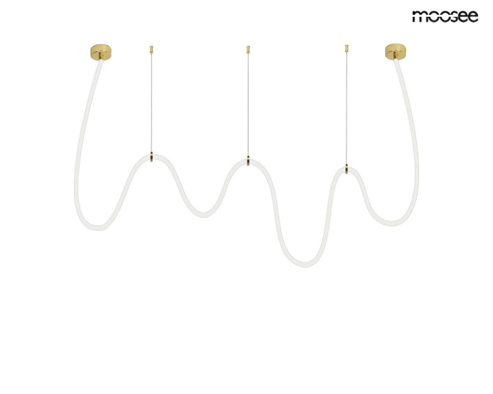 Pendul Lasso 500 100x10x400 cm, Oțel Auriu - Moosee [7]