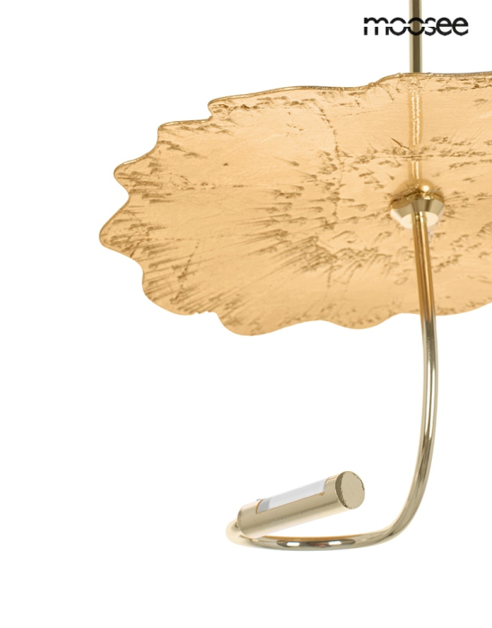 Pendul Leafs 22x22x220 cm, Oțel Auriu - Moosee [8]