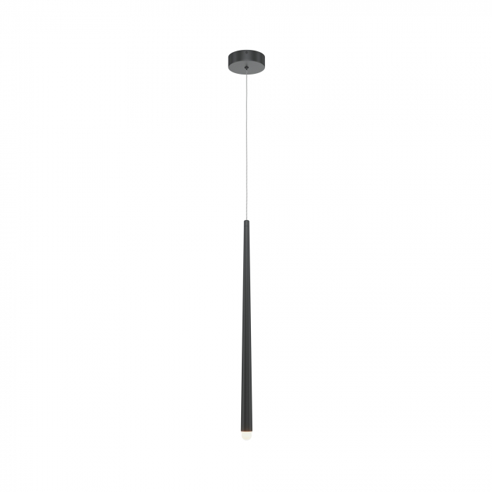 Pendul LED Cascade MOD132PL-L6BK, 6W, 400lm, lumina calda+neutra, IP20, negru mat, Maytoni [1]