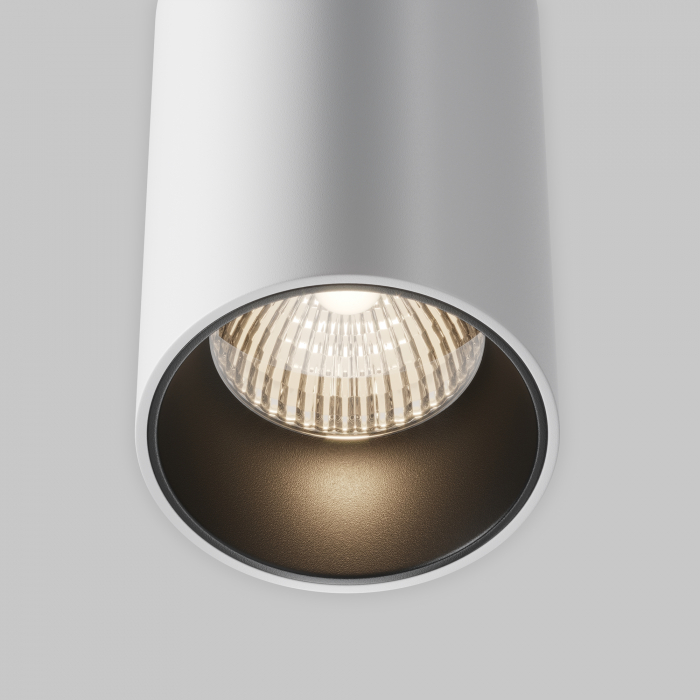 Pendul LED Efir P089PL-25W3K-W, 25W, 2180lm, lumina calda, IP20, alb+negru, Maytoni [2]
