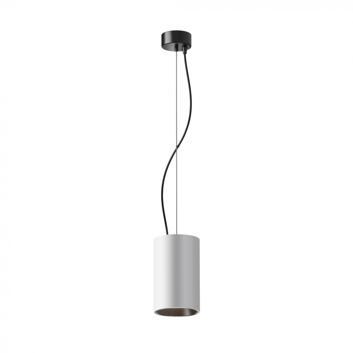 Pendul LED Efir P089PL-33W3K-W, 33W, 2730lm, lumina calda, IP20, alb+negru, Maytoni [1]