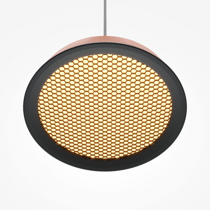 Pendul LED Ei MOD041PL-L15TR3K, 12W, 650lm, lumina calda, IP20, negru, Maytoni [2]