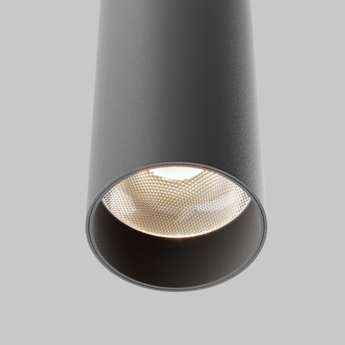 Pendul LED Focus P072PL-L12B4K-1, 12W, 900lm, lumina calda, IP20, negru, Maytoni [3]