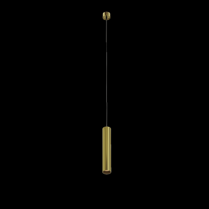 Pendul LED Focus P072PL-L12W3K-BS, 12W, 1000lm, lumina calda, IP20, arama+negru, Maytoni [1]