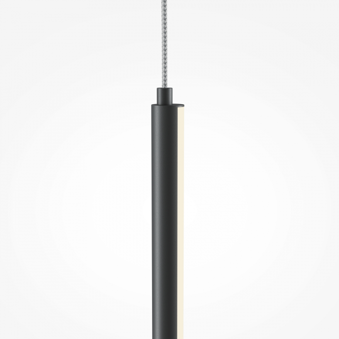 Pendul LED Halo MOD246PL-L12BK, 11W, 600lm, lumina calda, IP20, negru, Maytoni [2]