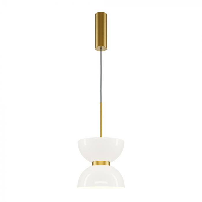 Pendul LED Kyoto MOD178PL-L11G3K, 11W, 1300lm, lumina calda, IP20, auriu, Maytoni [1]