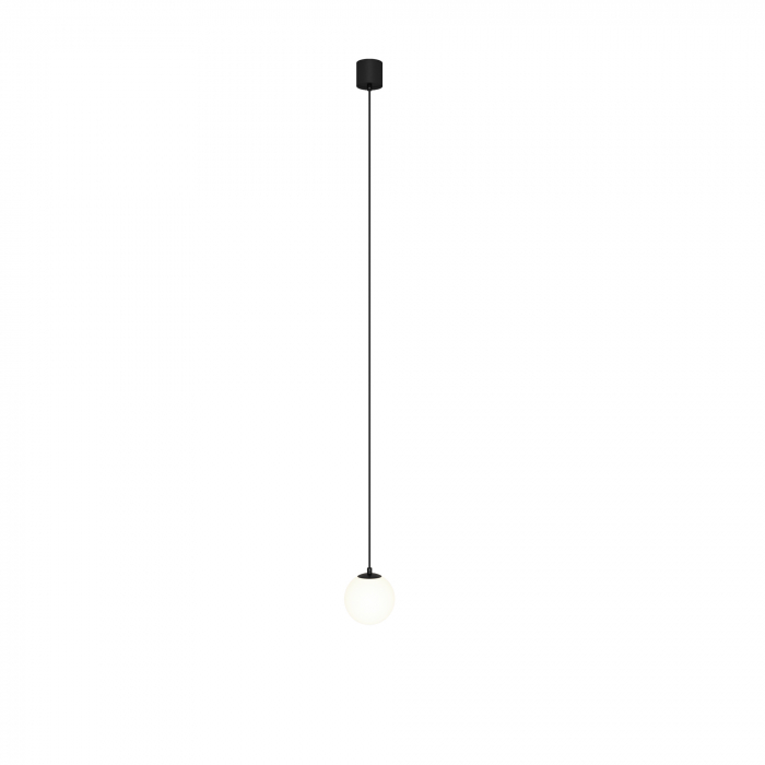 Pendul LED Luna P039PL-5W4K-10-B, 5W, 330lm, lumina neutra, IP20, negru+alb, Maytoni [1]