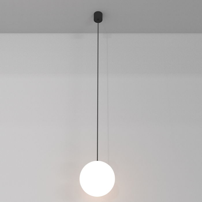 Pendul LED Luna P039PL-5W4K-20INS-B, 5W, 350lm, lumina neutra, IP20, negru+alb, Maytoni [1]