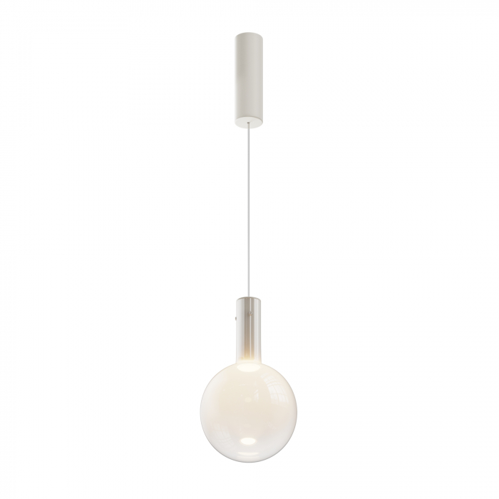 Pendul LED Nebula MOD182PL-L4W3K, 4W, 400lm, lumina calda, IP20, alb, Maytoni [1]