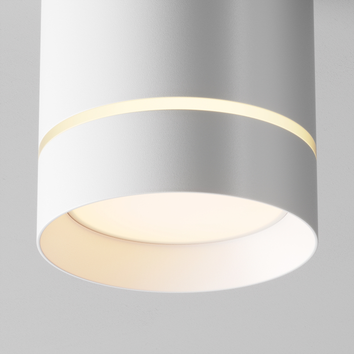 Pendul LED Orlo P085PL-12W3K-W, 12W, 560lm, lumina calda, IP20, alb, Maytoni [2]