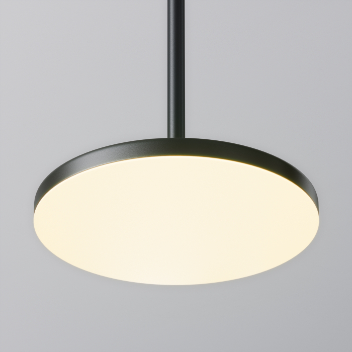 Pendul LED Plato P076PL-L12W3K-B, 12W, 700lm, lumina calda, IP20, negru+alb, Maytoni [2]