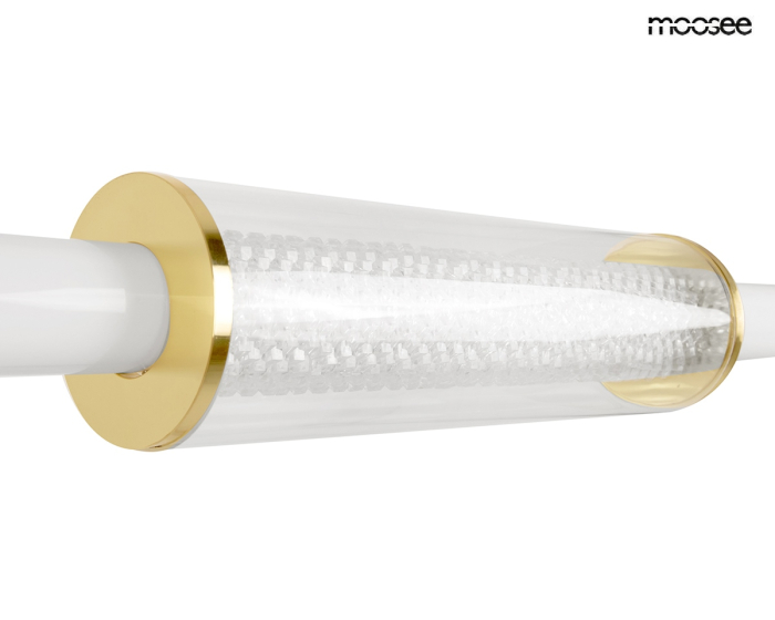 Pendul Libra 85x8,5x8,5 cm, Metal și Sticlă Auriu - Moosee [4]