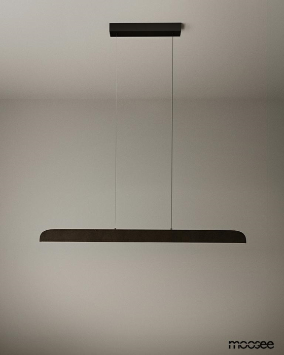 Pendul Linea 121x8x200 cm, Piele Maro - Moosee [7]