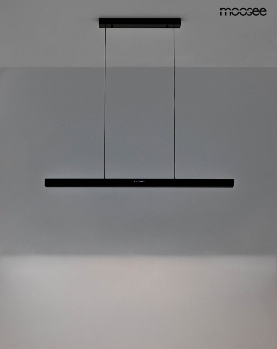 Pendul Liner 113,5x6x175 cm, Oțel și Acril Negru - Moosee [10]